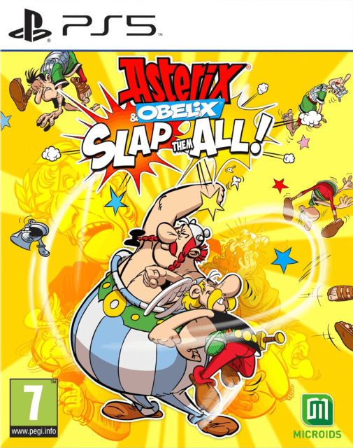 Asterix & Obelix Slap Them All box art for Playstation 5